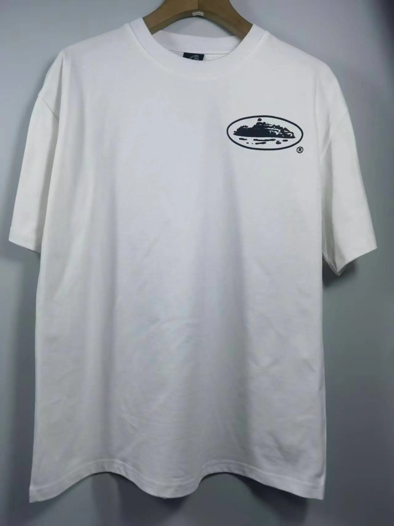 Design Vintage Ship Logo Olive T-Shirt - 20