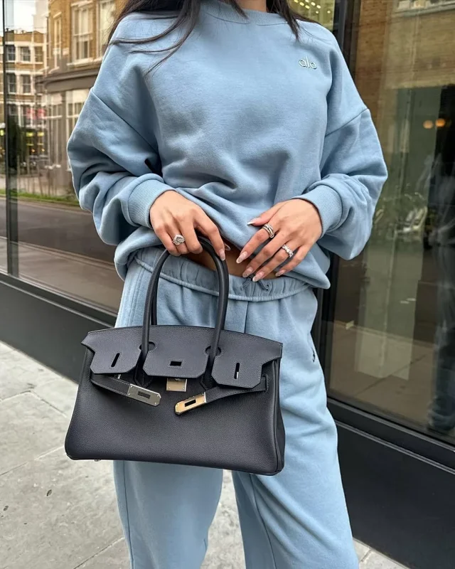Alo Matching Sets Crewneck sweatshirt and drawstring jogger set product detail image 9