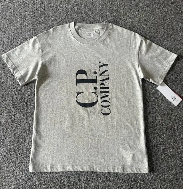 C.P. Company T-Shirts Logo Print Crewneck Short-Sleeve T-Shirt product detail image 23