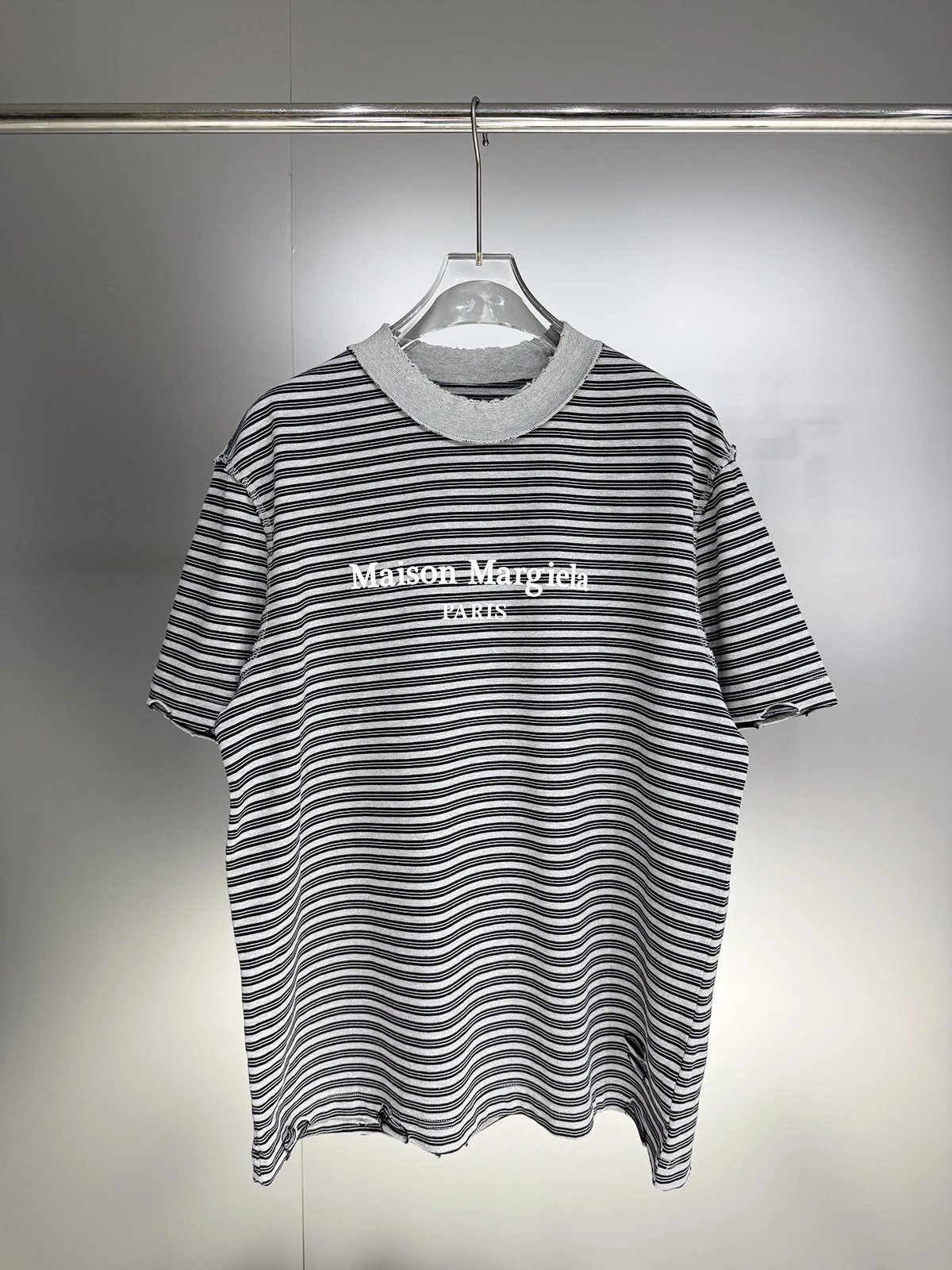 Alexander Wang Wang Logo Embroidered Black T-Shirt - 3