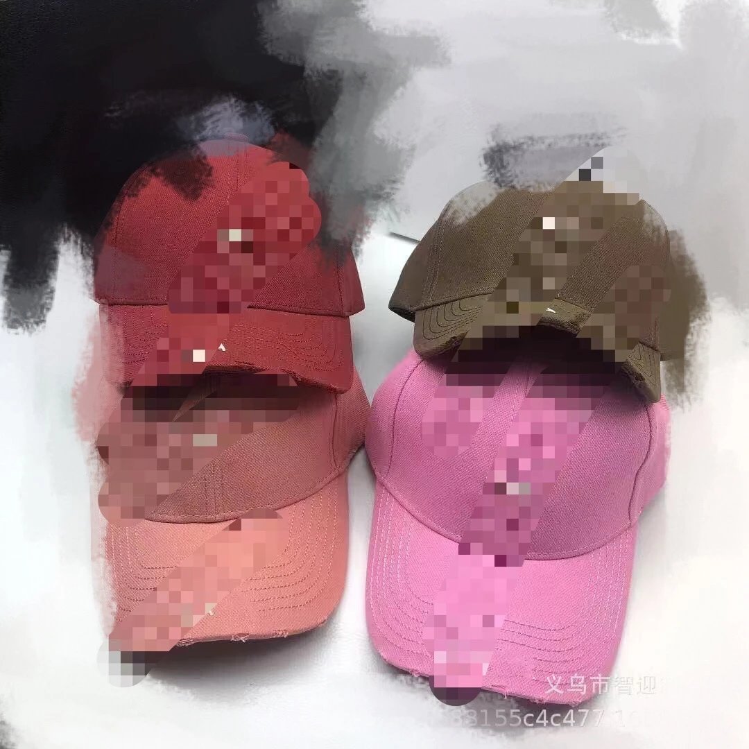 Unbranded Hats Distressed Embroidered-Letter Baseball Cap image 4