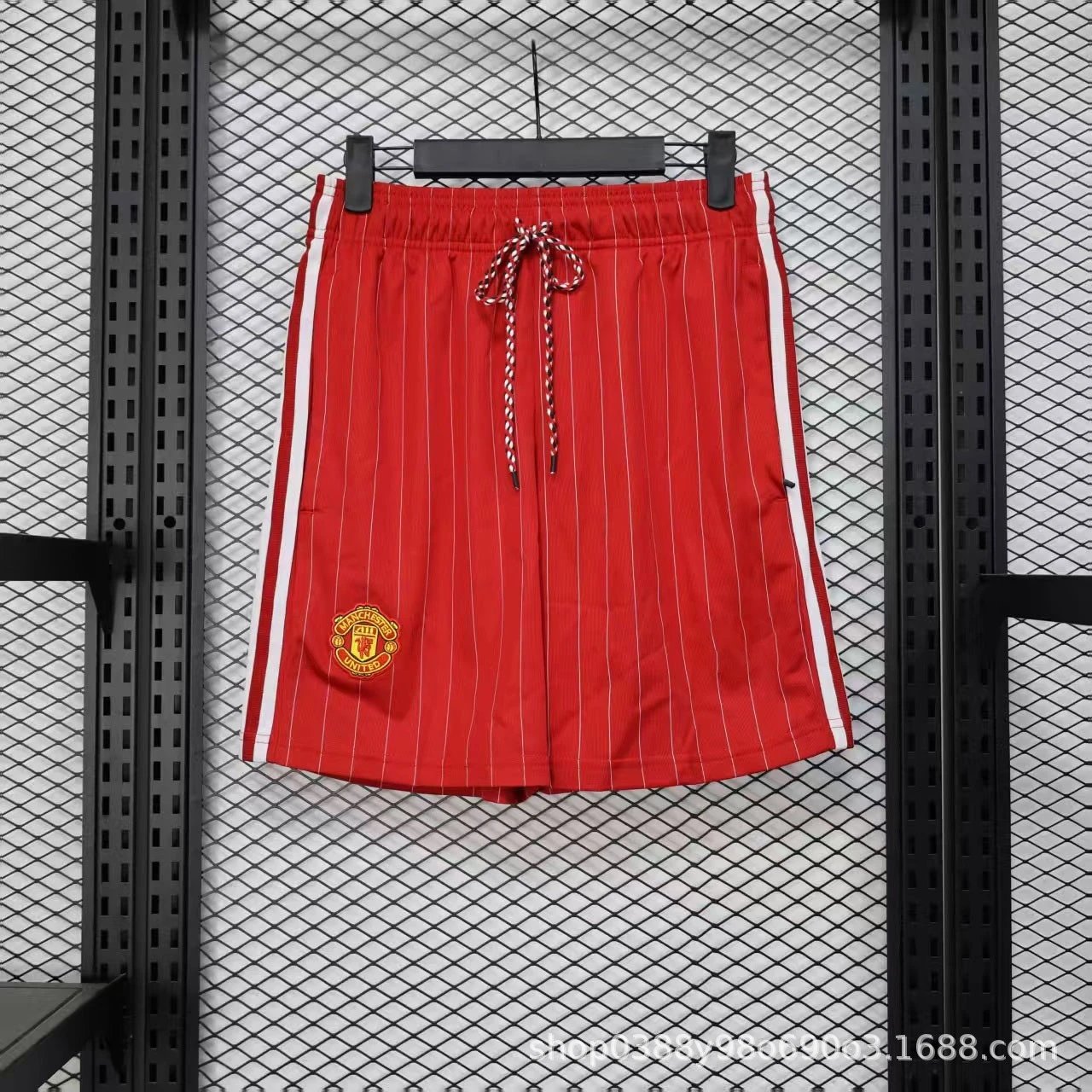 Adidas Manchester United White Away Shorts - 13
