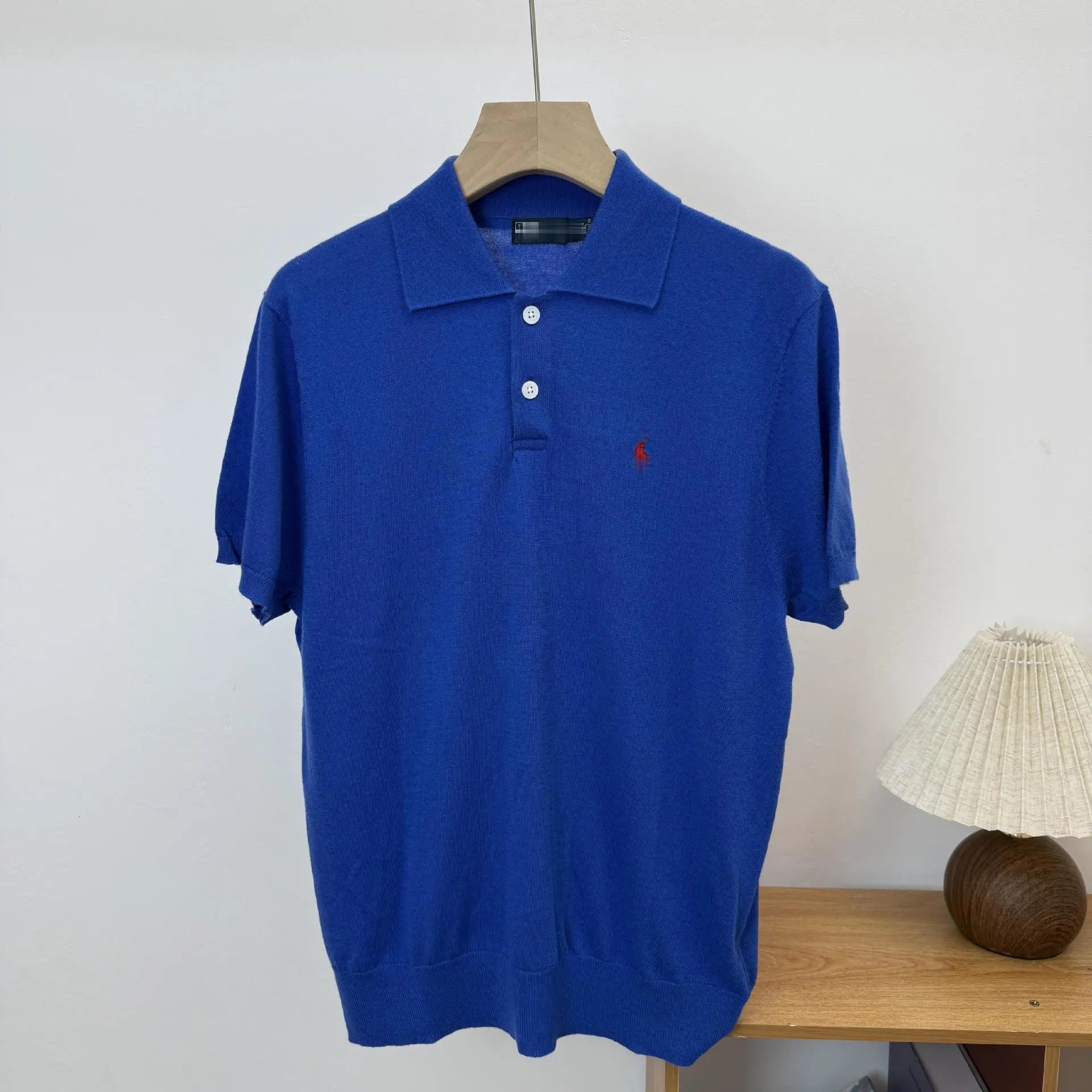 Polo Ralph Lauren Knit Polo Gray Polo Shirt - 14