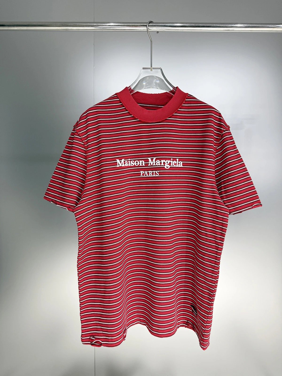 Alexander Wang Wang Logo Embroidered Black T-Shirt - 4