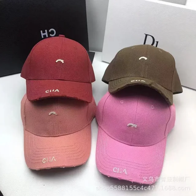 Unbranded Hats Distressed Embroidered-Letter Baseball Cap product detail image 3