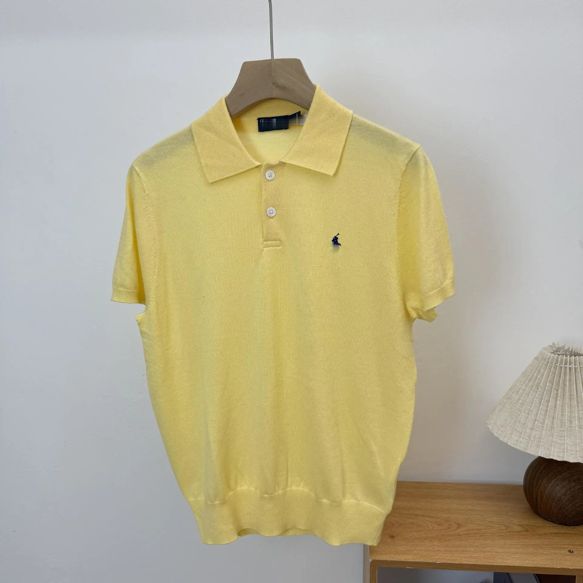 Polo Ralph Lauren Knit Polo Gray Polo Shirt - 15