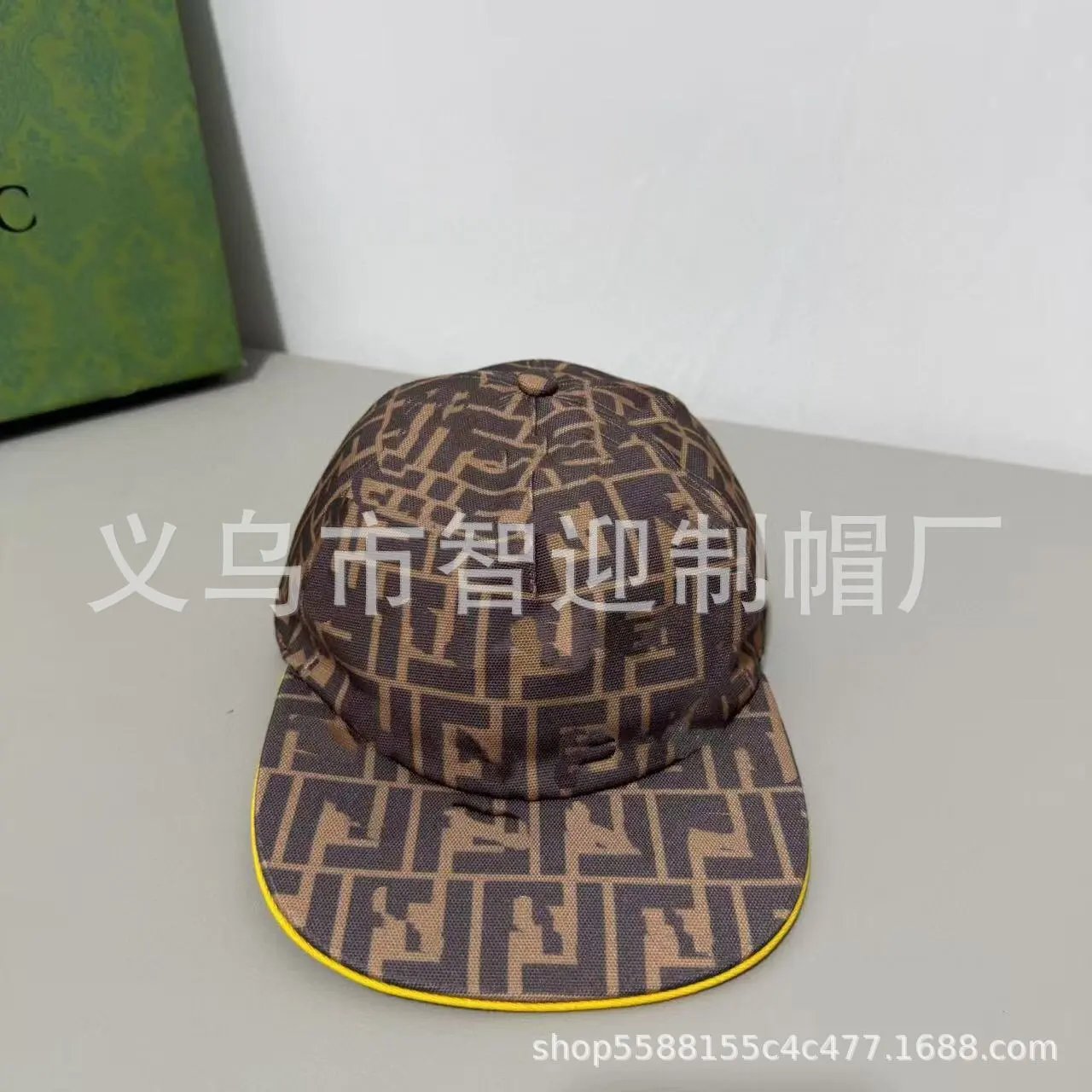 Gucci GG Monogram Baseball Cap Beige - 4