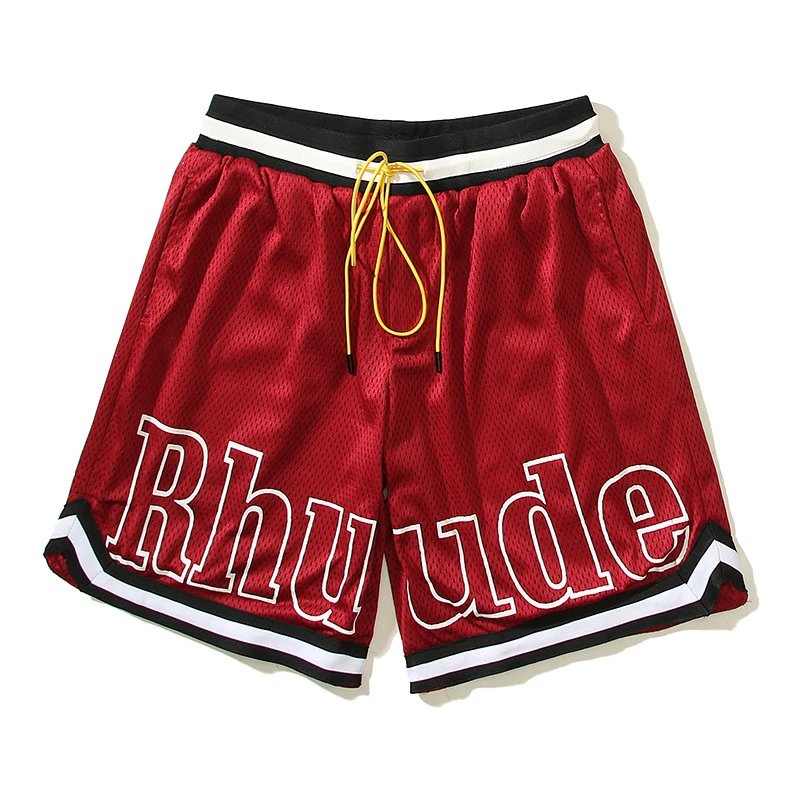Rhude Mesh Basketball Shorts Green - 9