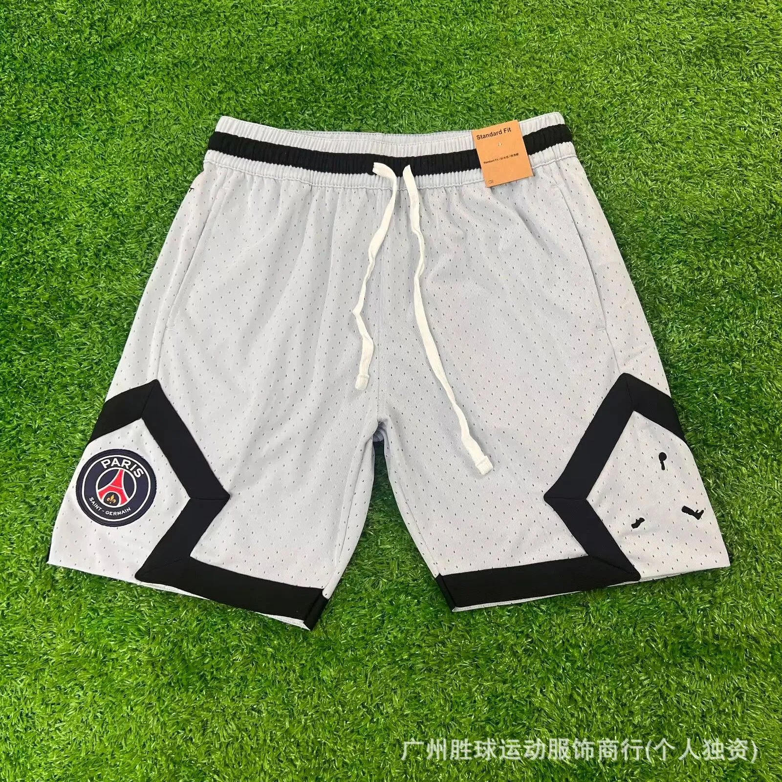 Paris Saint-Germain Mesh Shorts White / Black - 1