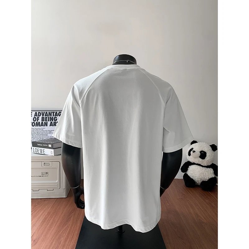 Design Contrast Trim Polo Black Polo Shirt - 42