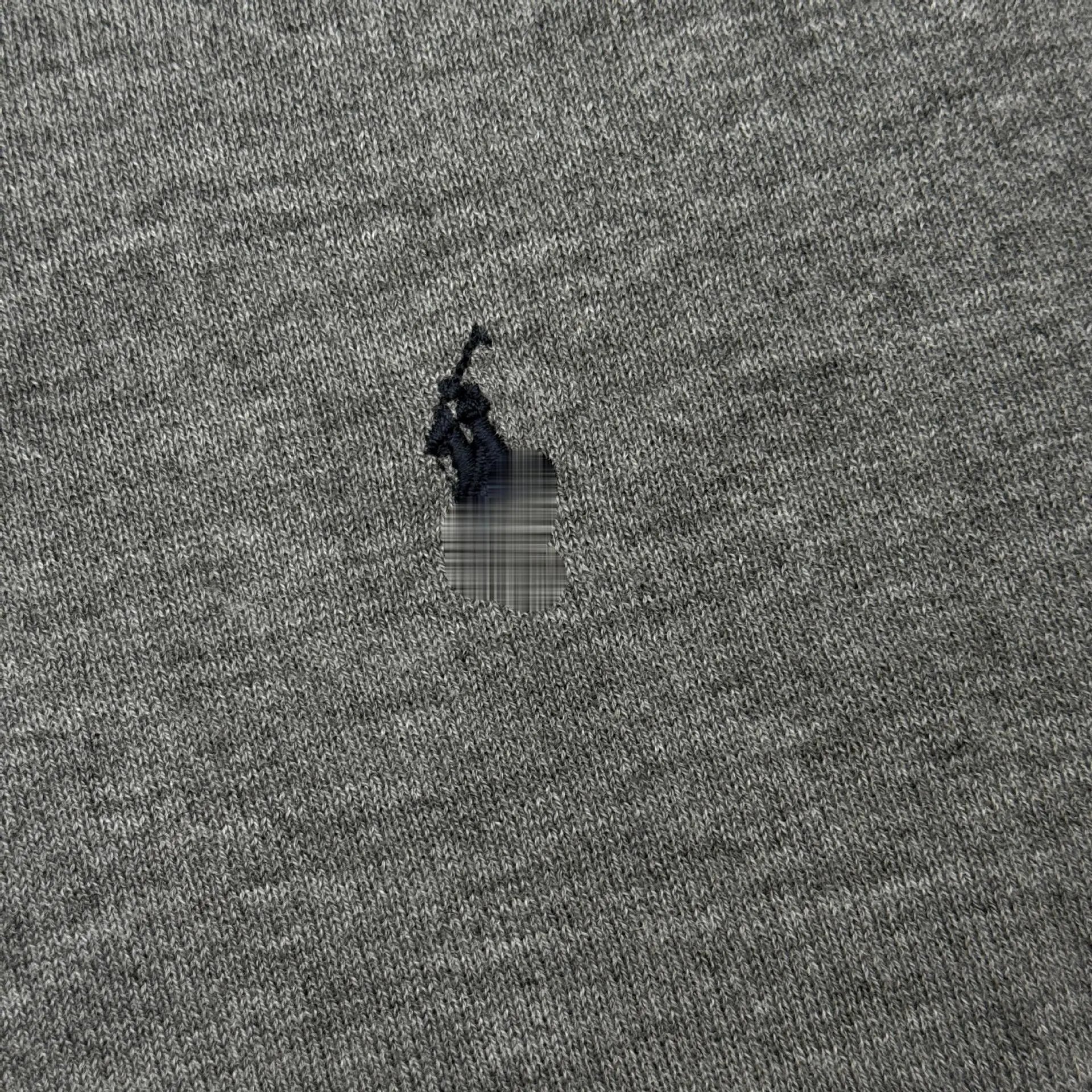 Polo Ralph Lauren Knit Polo Gray Polo Shirt - 19