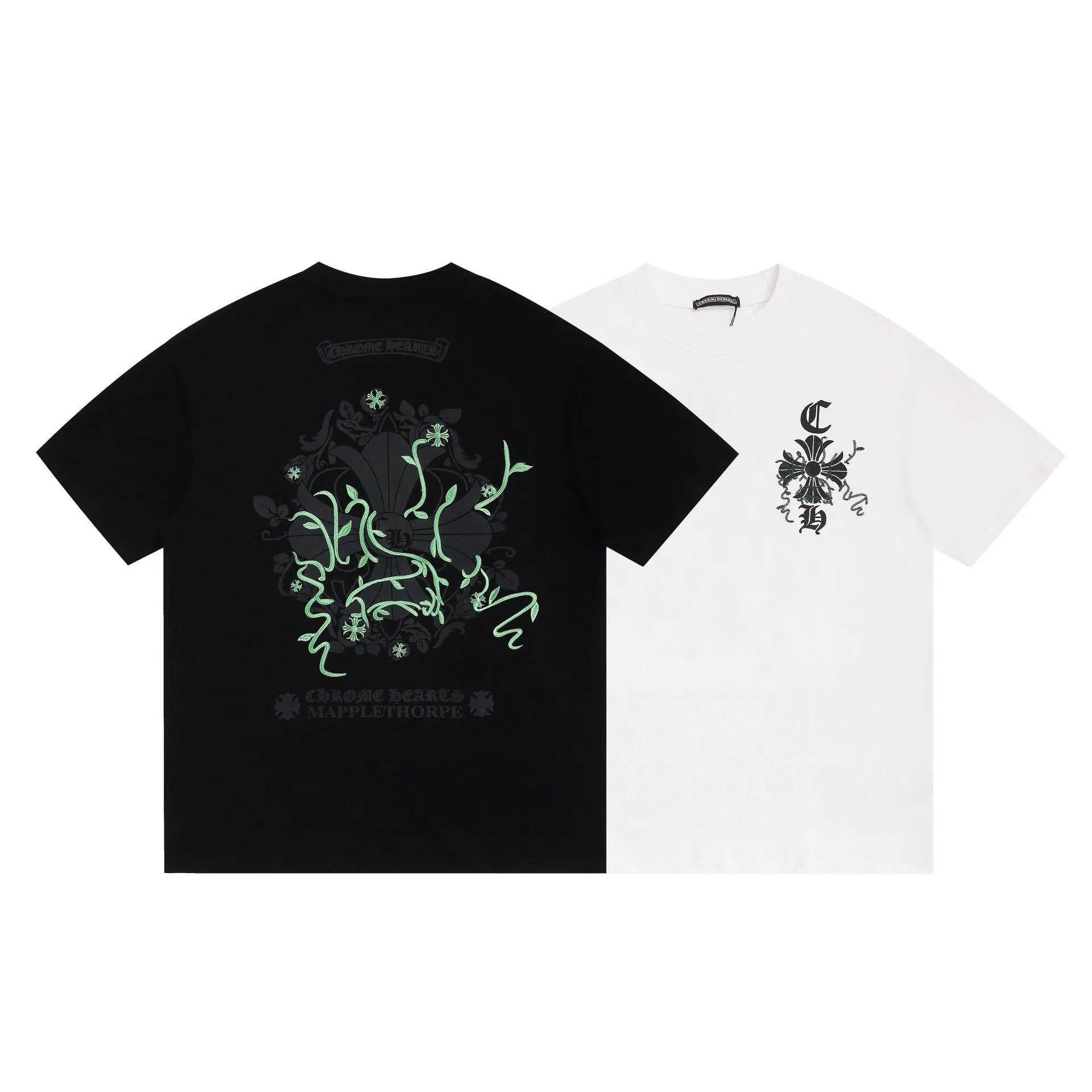 Chrome Hearts T-Shirts Embroidered Cross Graphic image 4