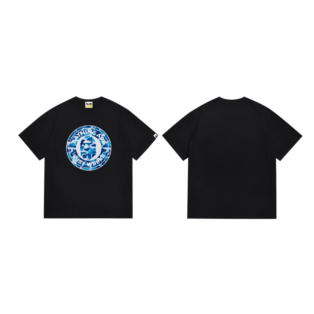 A Bathing Ape Pixel Camo Ape Head White T-Shirt - 20