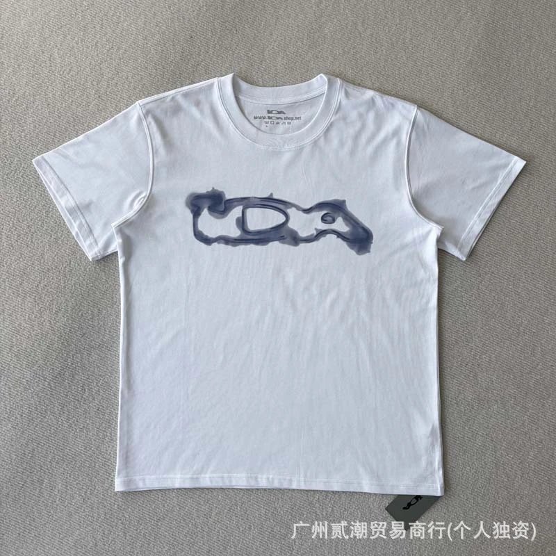 Design AIR Graphic Print White T-Shirt - 4