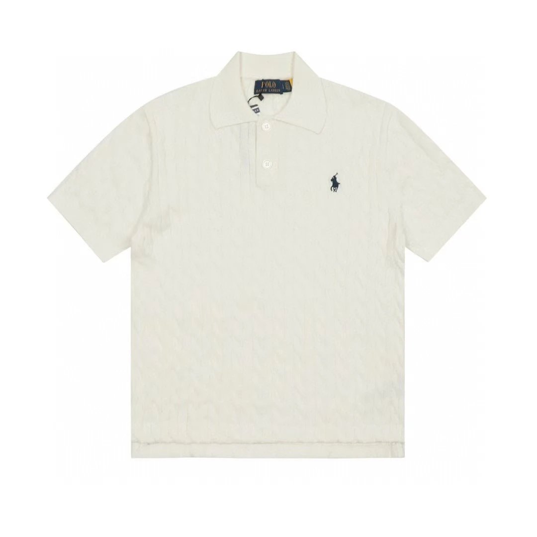 Polo Ralph Lauren Cable Knit Polo Red Tops Polo - 3