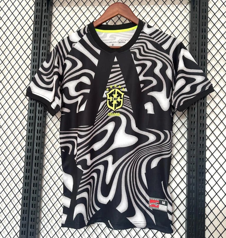 Unbranded Football Jerseys National Team Designs — 2026 Brazilian goalkeeper
