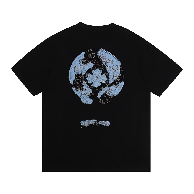 Chrome Hearts T-Shirts Embroidered Cross Graphic product detail image 7