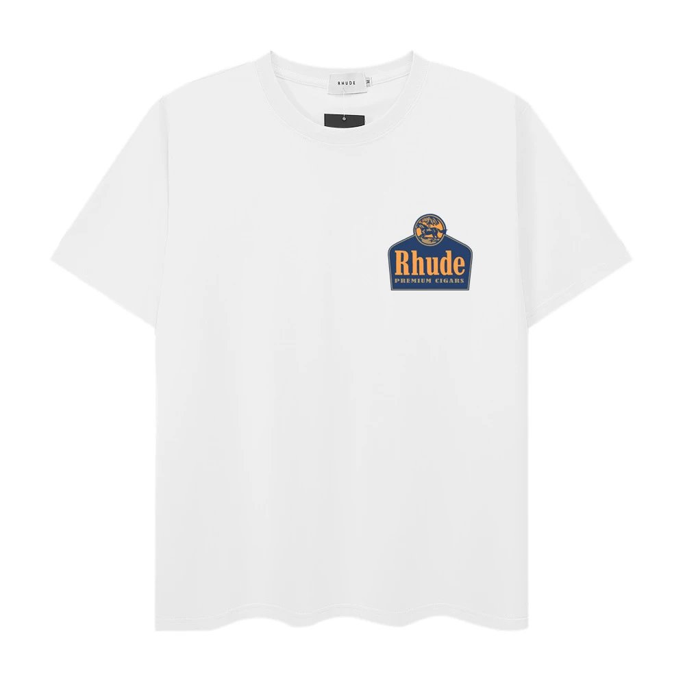 Rhude Town and Country Graphic T-Shirt White - 22