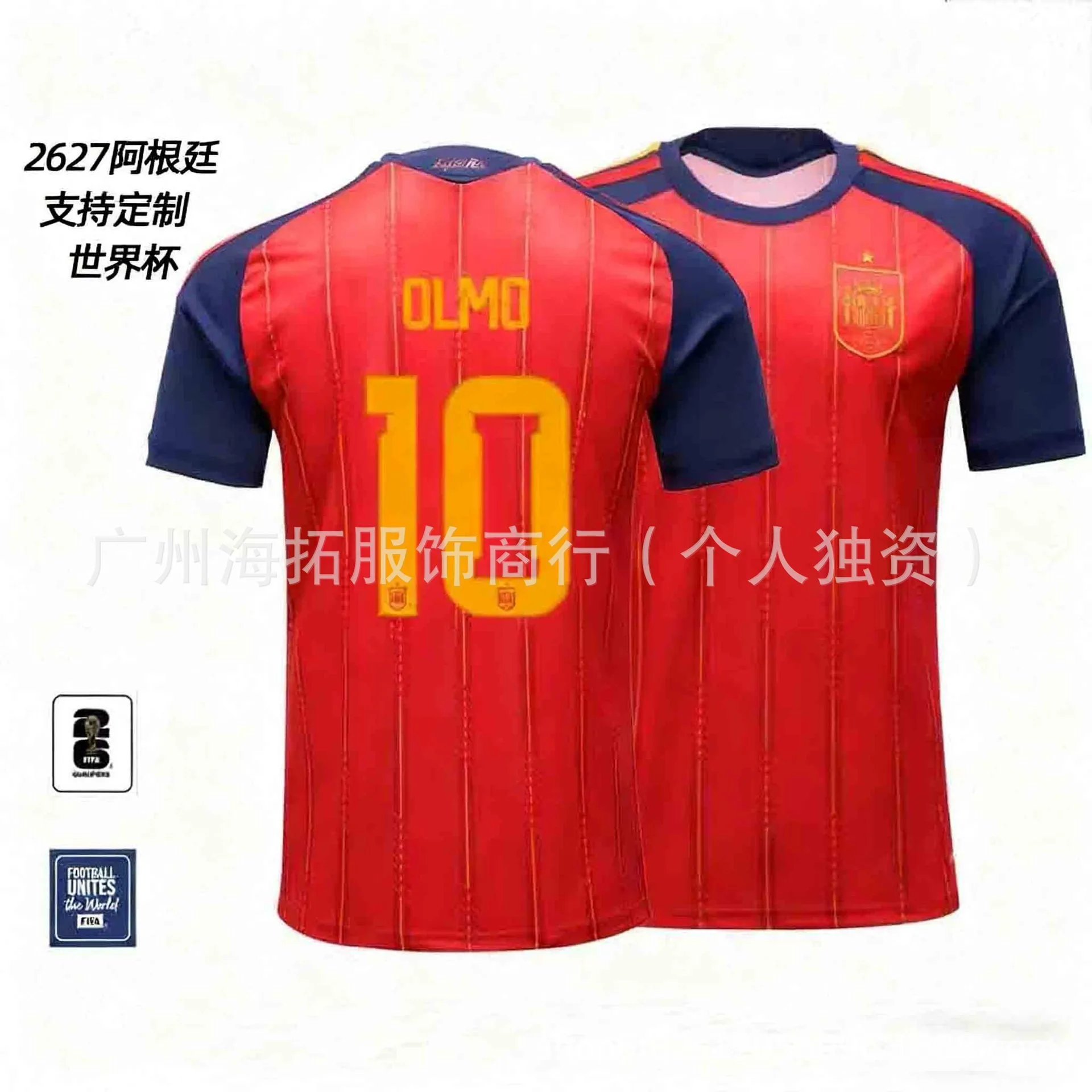 CBF Argentina National Team J. Alvarez #9 Home Jersey 2022 FIFA World Cup Champions Edition Jersey - 30