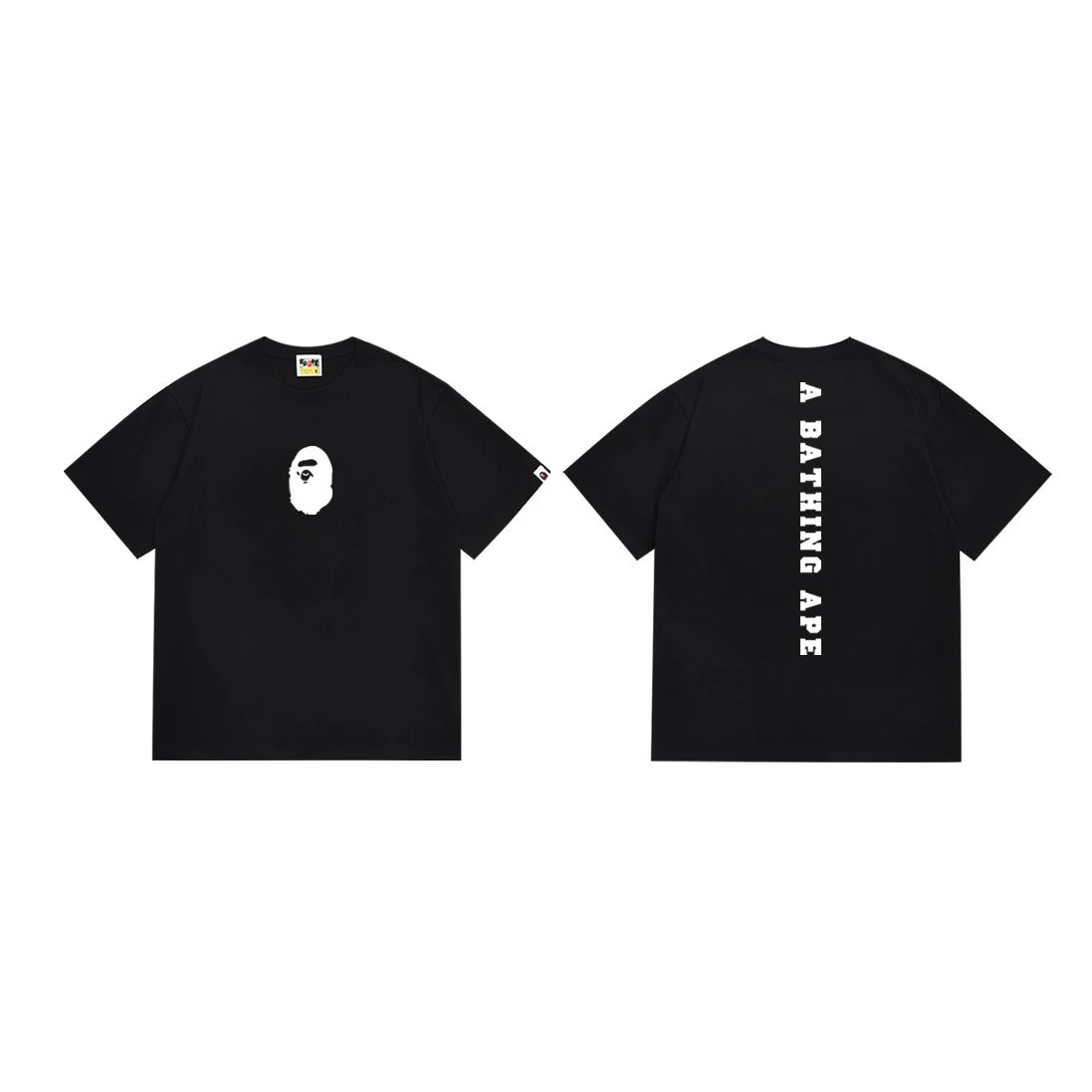 A Bathing Ape Pixel Camo Ape Head White T-Shirt - 32