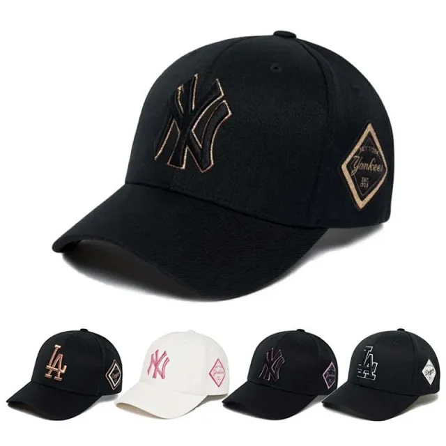 MLB Hats Adjustable curved-brim baseball cap with embroidered New York Yankees logo product detail image 8