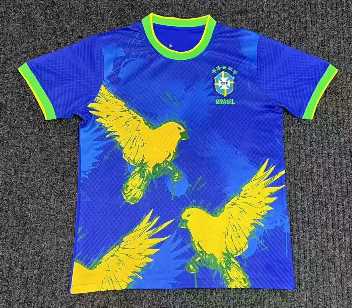 Nike Football Jerseys Retro Brazil, club and national team designs — 2223 brazilian pigeon blue