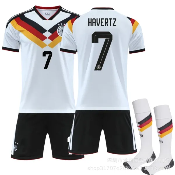 Design Germany National Team 2018 Home Kit Havertz #7 Jersey Set Jersey - 1