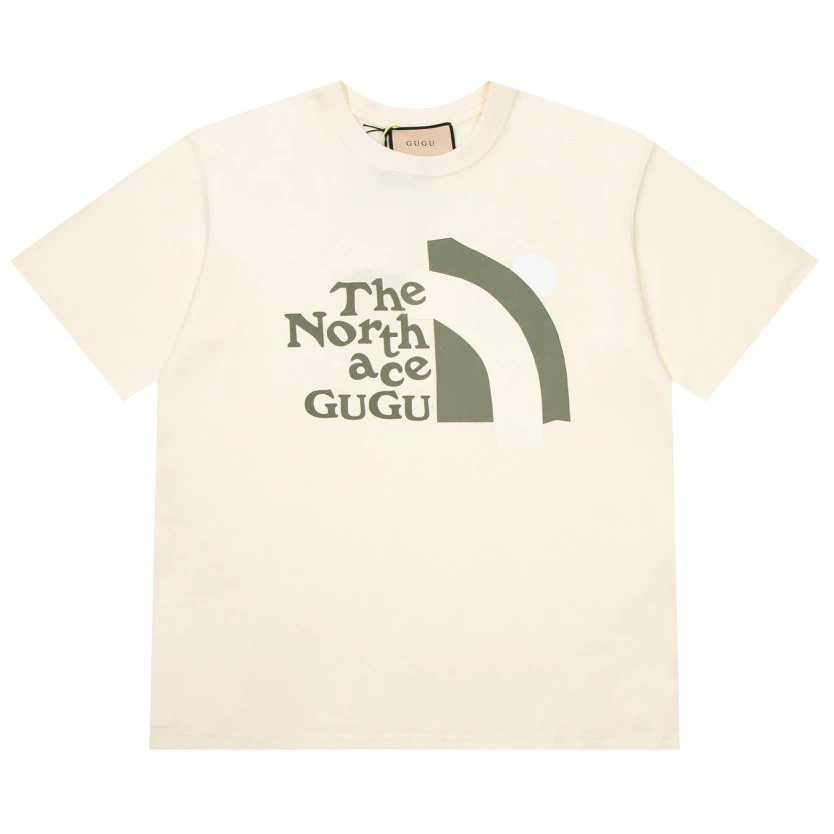 Gucci GUGU x The North Face Graphic Print Black T-Shirt T-Shirts - 5