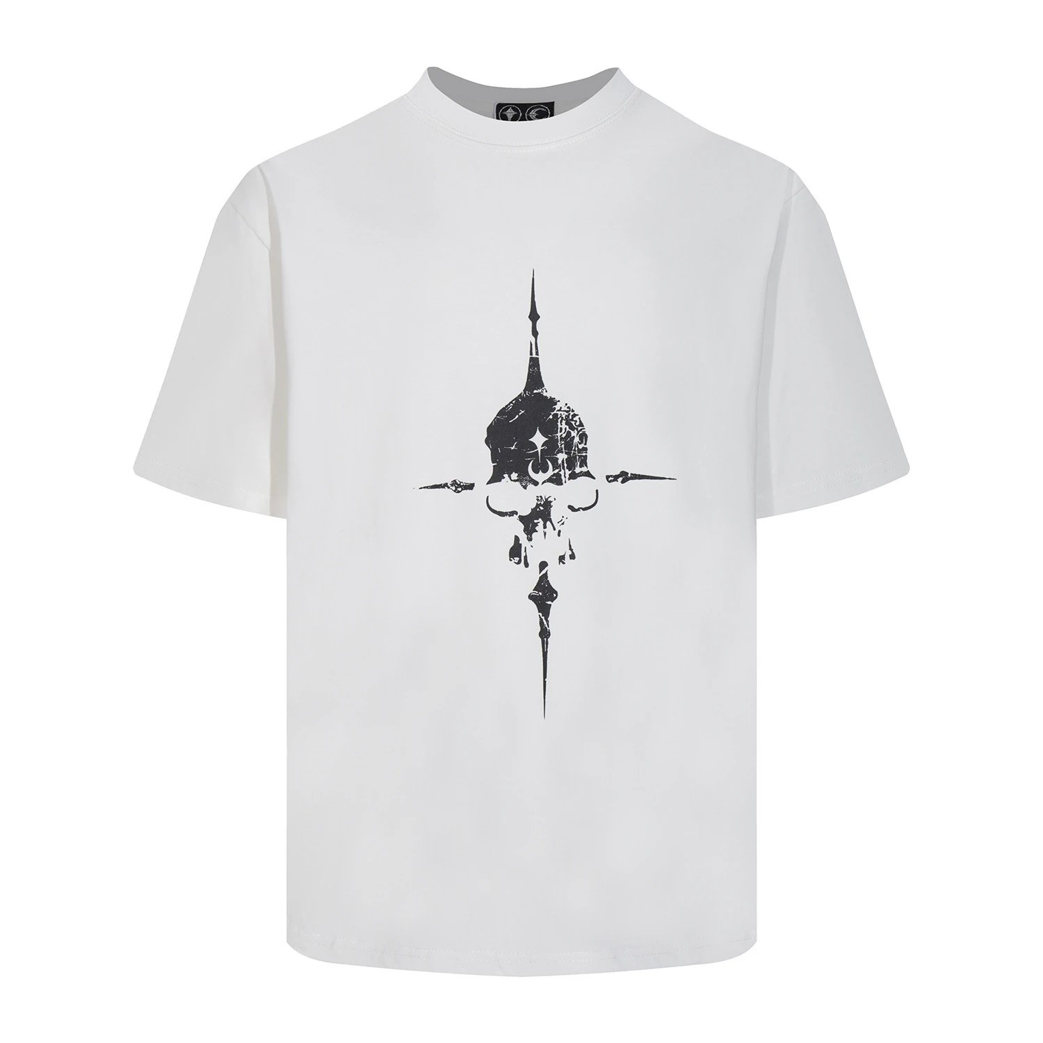 Design Deconstructed Seam T-Shirt White - 3