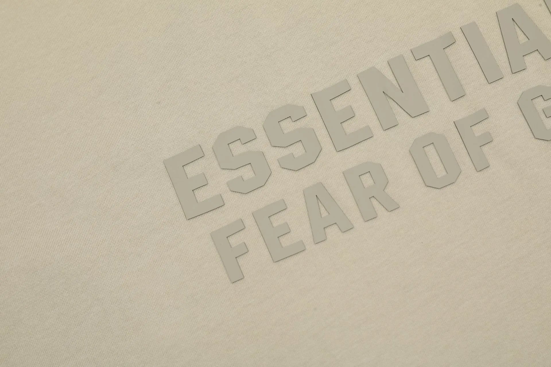 Fear of God Essentials Logo T-Shirt Beige T-Shirt - 26