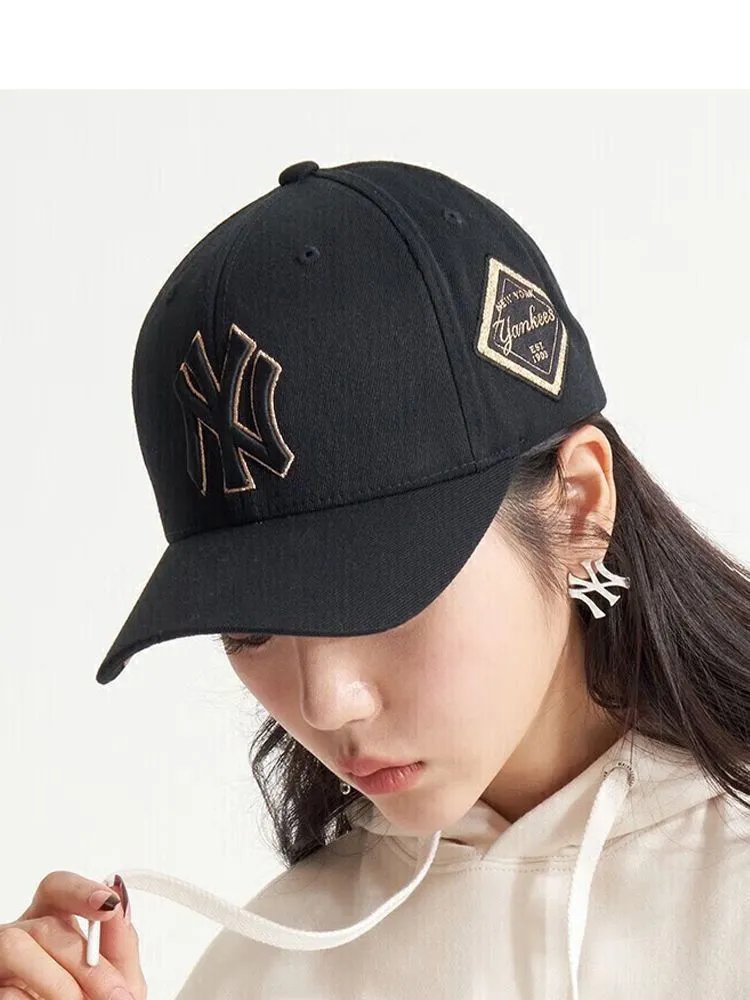 MLB New York Yankees Black Embroidered Baseball Cap - 14