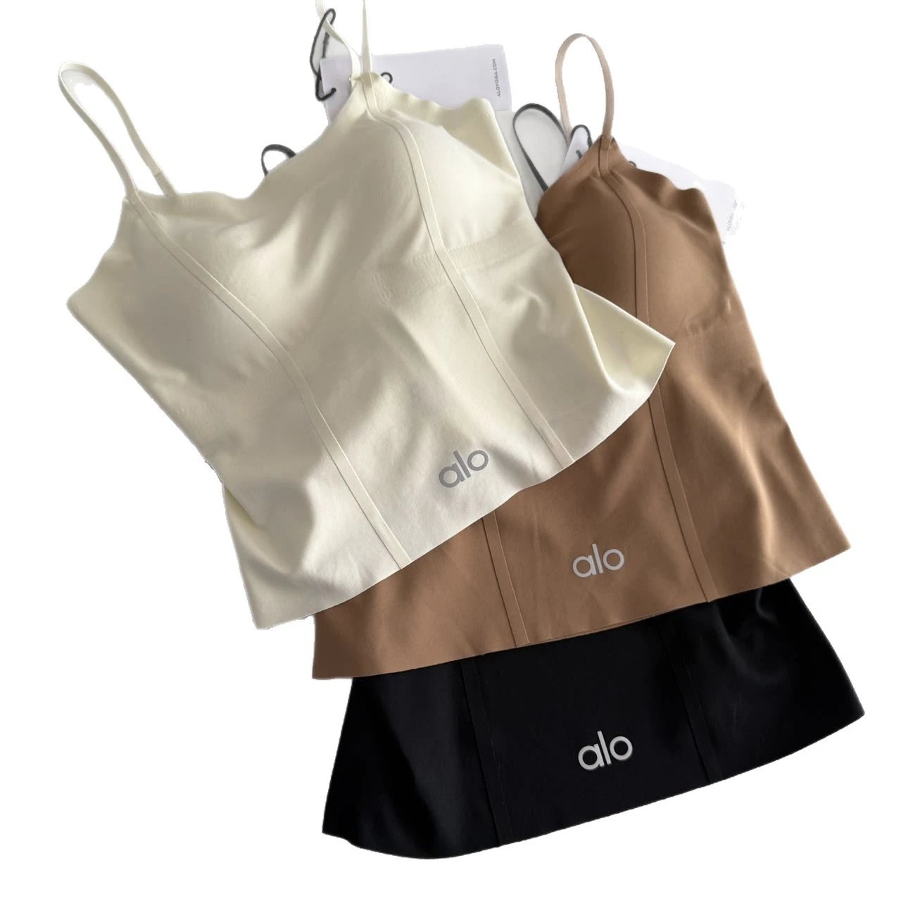 Alo Underwear Padded spaghetti-strap camisole image 5
