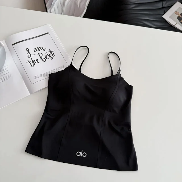 Alo Underwear Padded spaghetti-strap camisole product detail image 5
