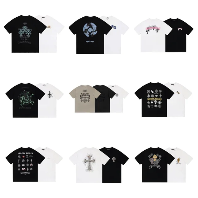 Chrome Hearts T-Shirts Embroidered Cross Graphic product detail image 2