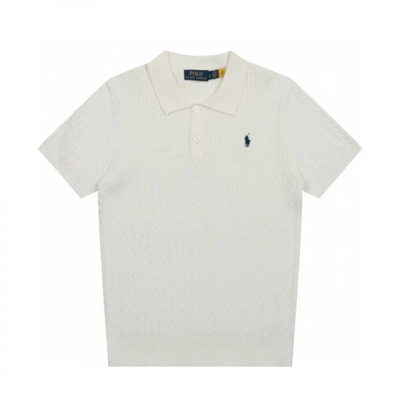 Polo Ralph Lauren Knitwear Short-Sleeve Cable-Knit Shirt image 4