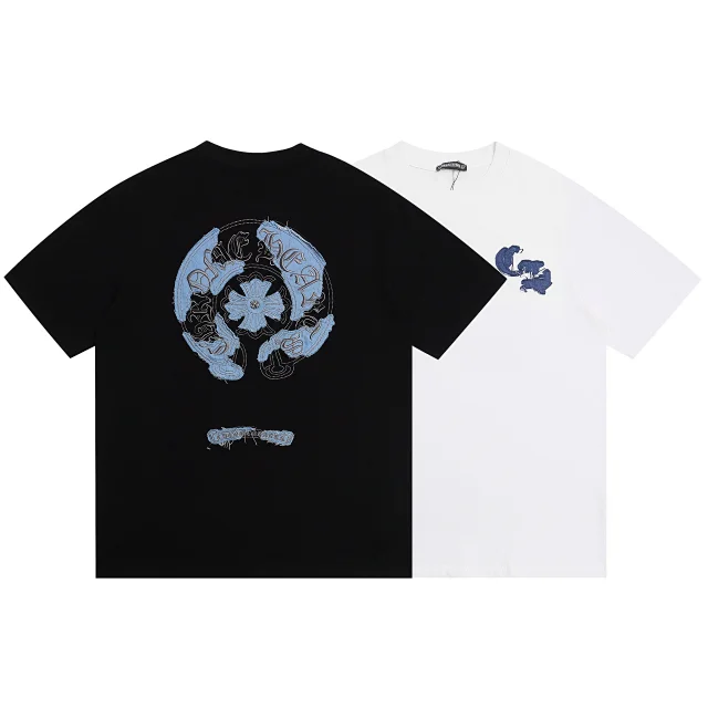 Chrome Hearts T-Shirts Embroidered Cross Graphic product detail image 6