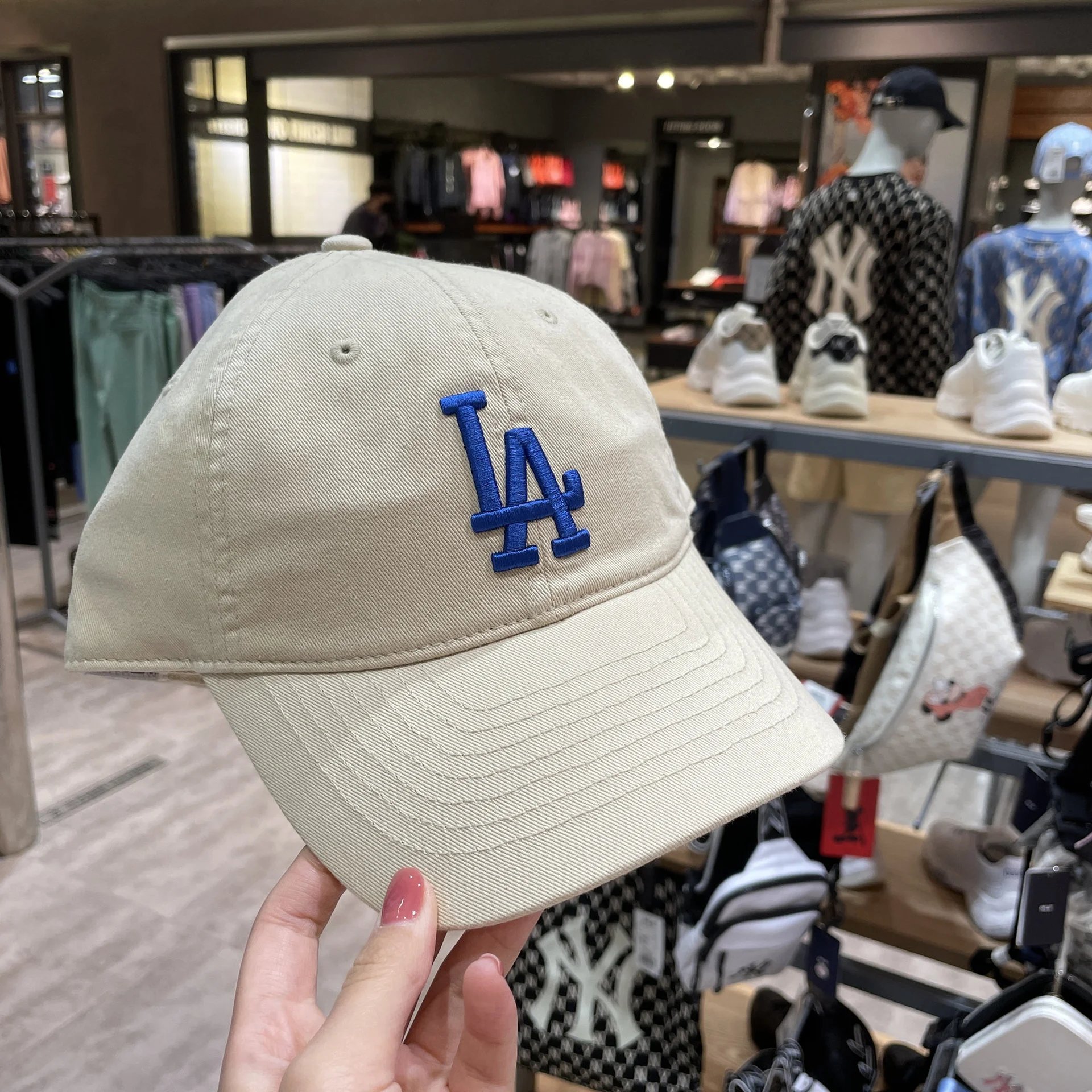 MLB Los Angeles Dodgers Pink Baseball Cap Hats Baseball Cap - 12