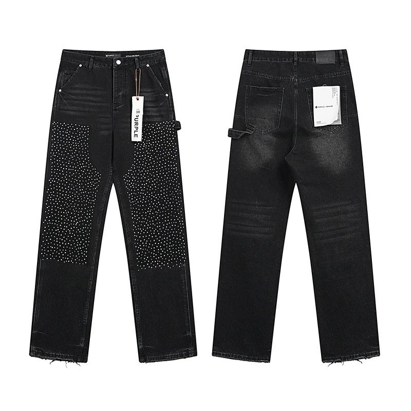 Purple Brand Distressed Flare Jeans Light Wash - 32