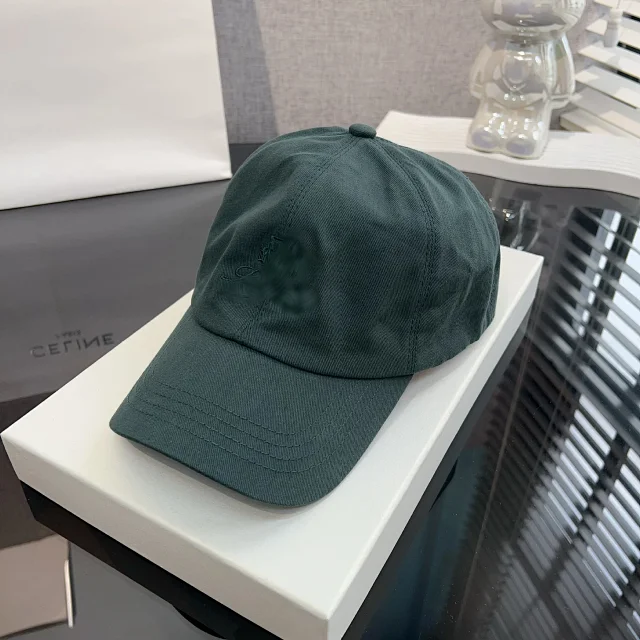 Loro Piana Hats Embroidered Cotton Baseball Cap product detail image 13