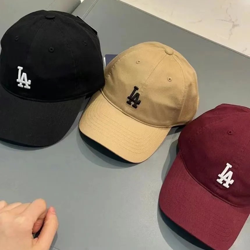 MLB Los Angeles Dodgers Classic Dad Hat Burgundy Baseball Cap - 31