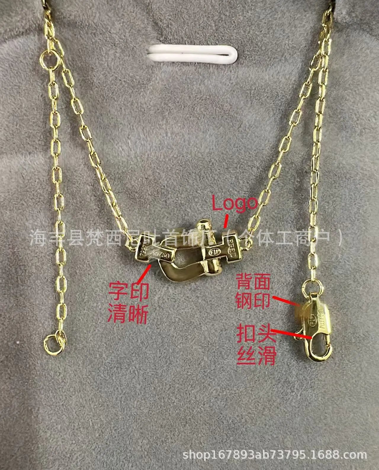 Design Infinity Knot Pendant Necklace with Cubic Zirconia in Silver Tone Jewelry - 7
