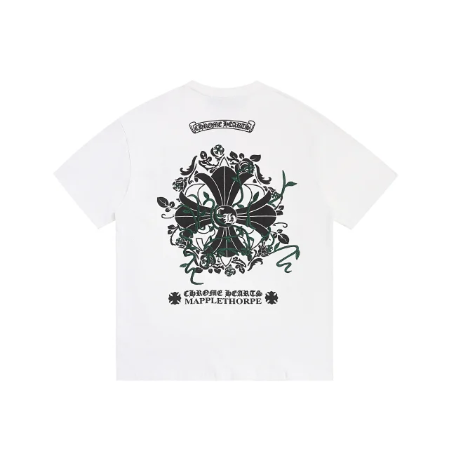 Chrome Hearts T-Shirts Embroidered Cross Graphic product detail image 11