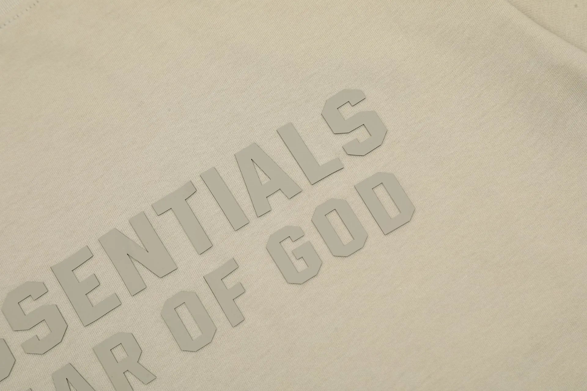 Fear of God Essentials Logo T-Shirt Beige T-Shirt - 33