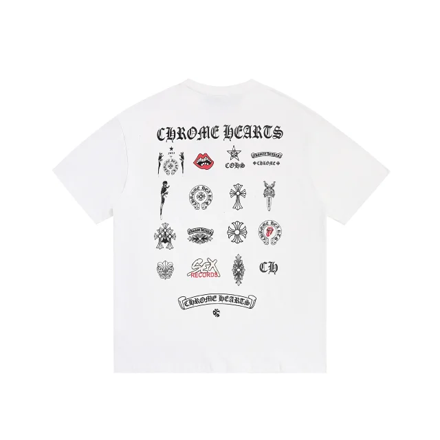 Chrome Hearts T-Shirts Embroidered Cross Graphic product detail image 13