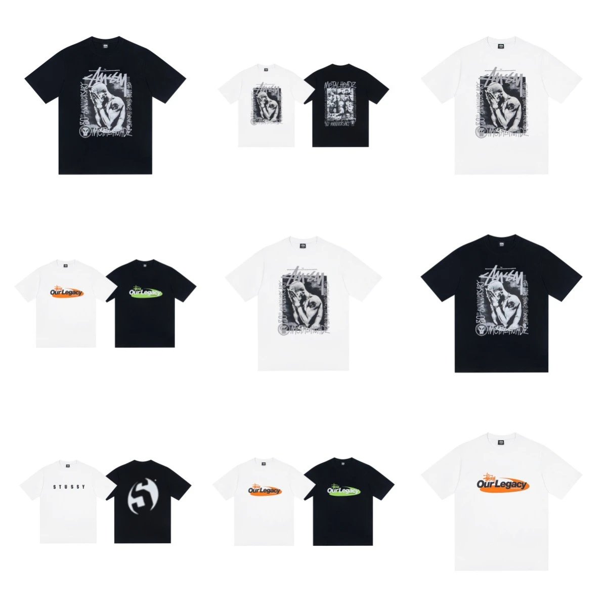 Stussy x Metallica 30th Anniversary Black T-Shirt - 3