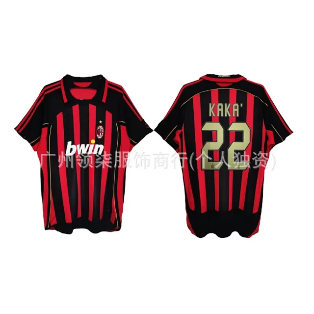 Unbranded Football Jerseys Retro with player name and number prints product detail image 3