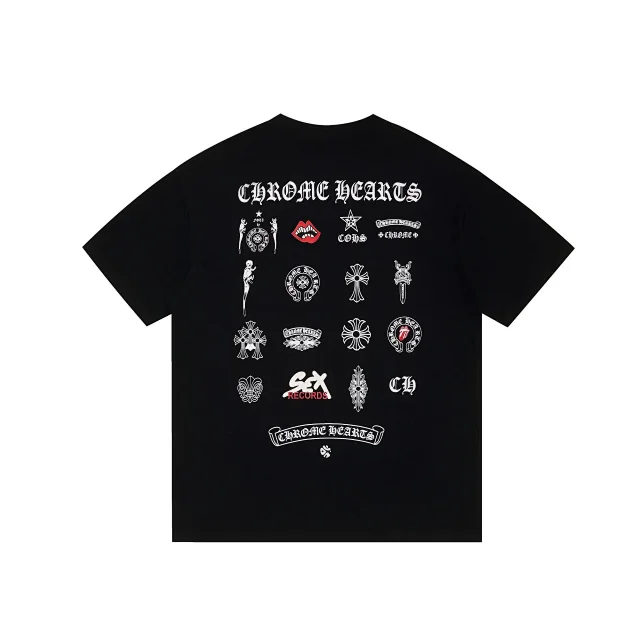 Chrome Hearts T-Shirts Embroidered Cross Graphic product detail image 22