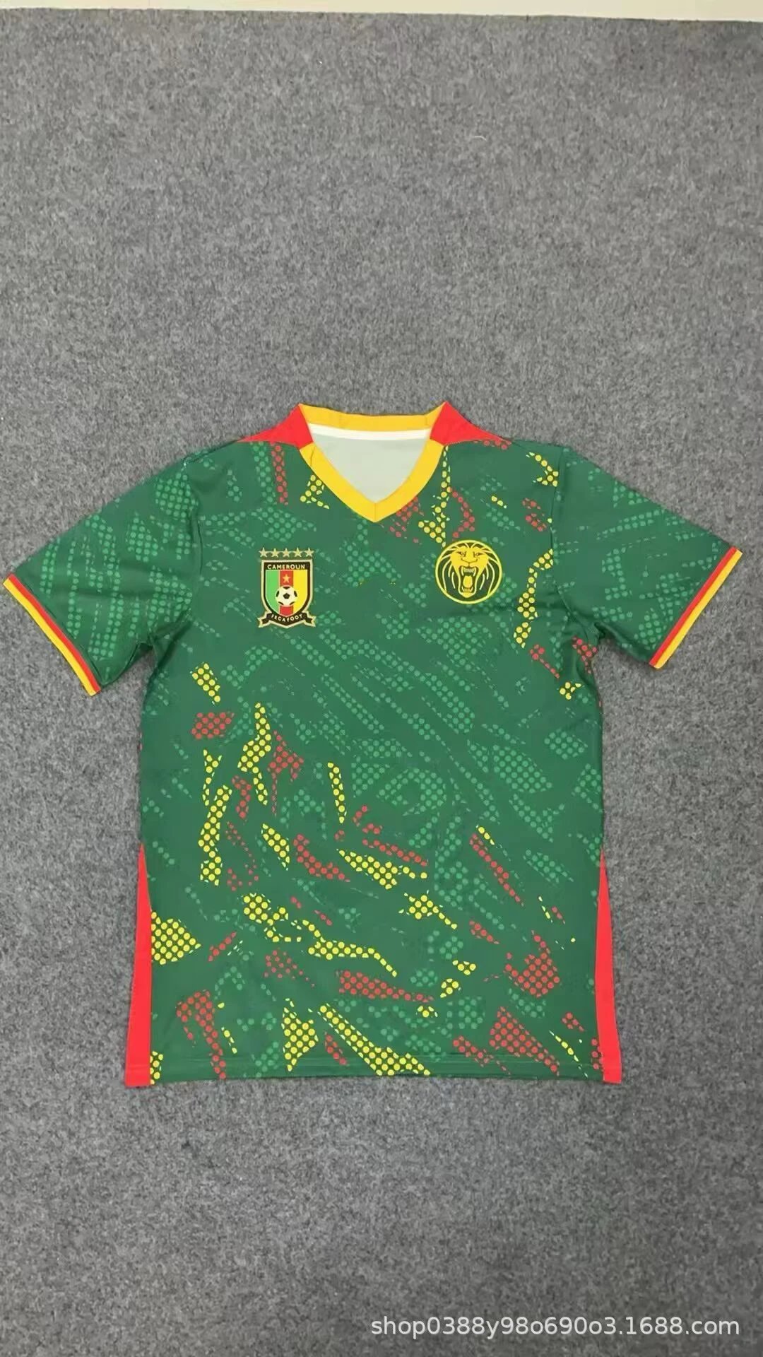 Design FECOFA Congo National Team Away Jersey Blue Jersey - 20