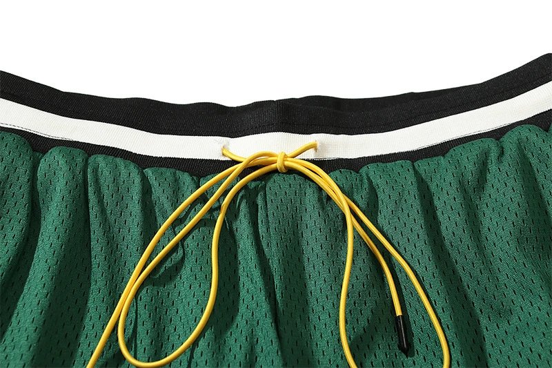 Rhude Mesh Basketball Shorts Green - 12