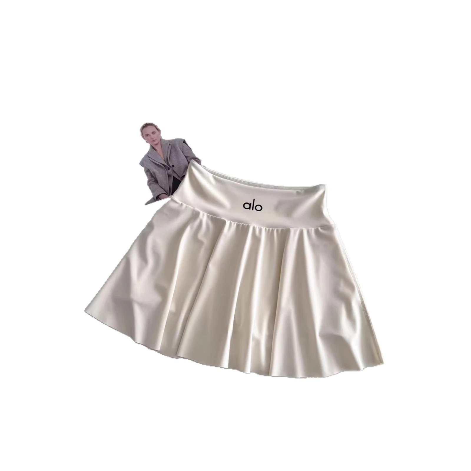 Alo Skirts High-Waisted Flared Sports Skirt image 5
